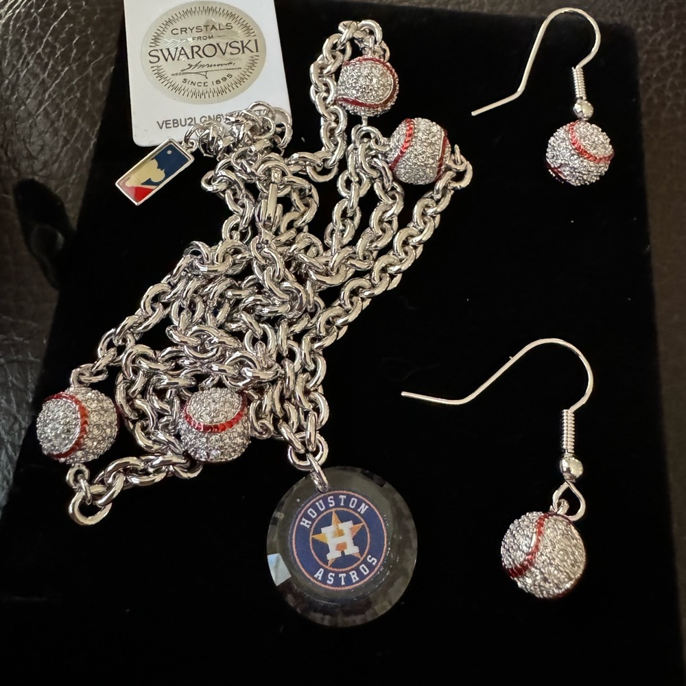 Swarovski Crystal MLB Jewelry Set